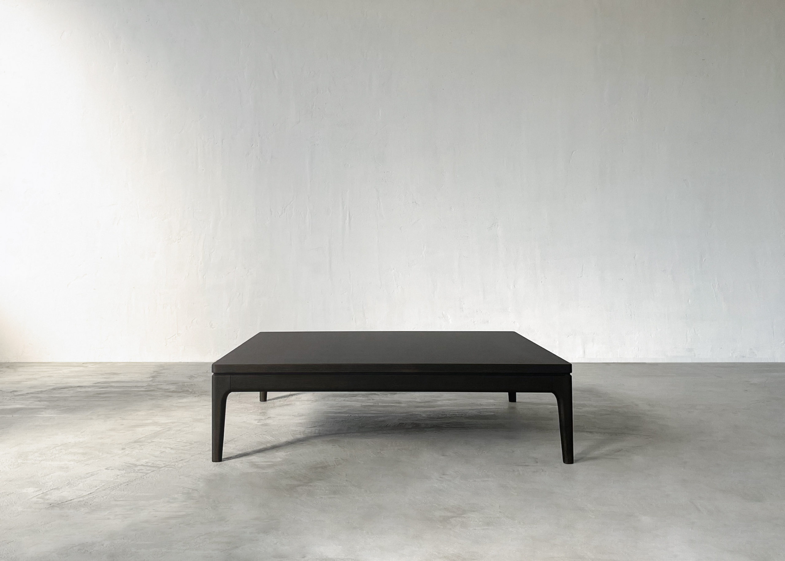 wood frame low table